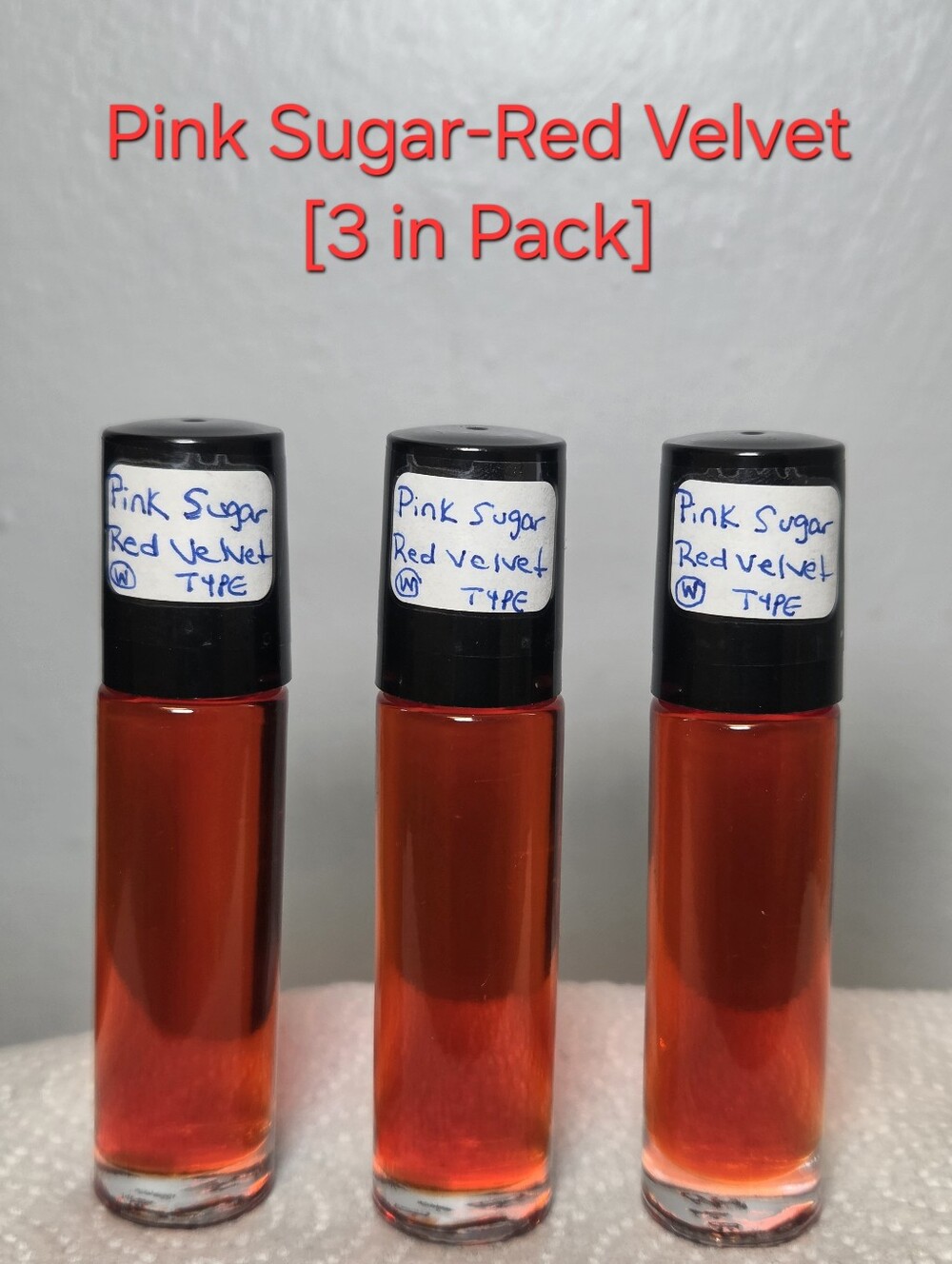 Pink Sugar Red Velvet (W) Type - 1/3 Oz. Scented Body Oil (3pk)